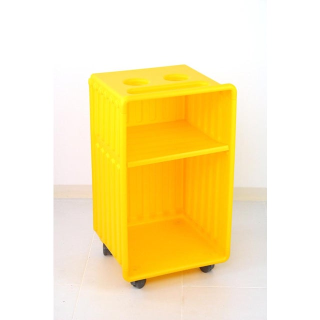 Yellow Didrik Bedside Table from IKEA, 2000s For Sale - Image 8 of 12