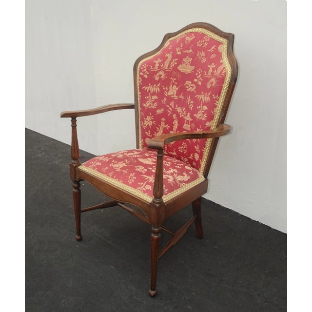 Gorgeous Chair in Great Vintage Condition. Solid and Firm. Wear is usual for its age. Please see the photos. Overall a...