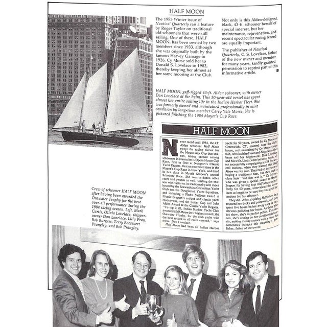 A Century of Sailing 1889-1989: The First One Hundred Years of the Indian Harbor Yacht Club For Sale - Image 10 of 12