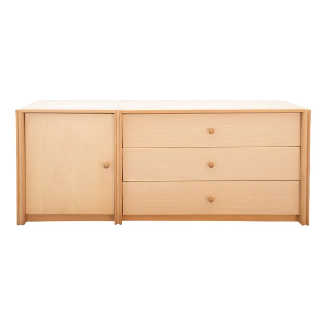 Vintage Low Cabinet, 1980s For Sale