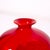 Single-Flower Vase in Red Murano Glass from Venini, Italy, 2000s For Sale - Image 3 of 16