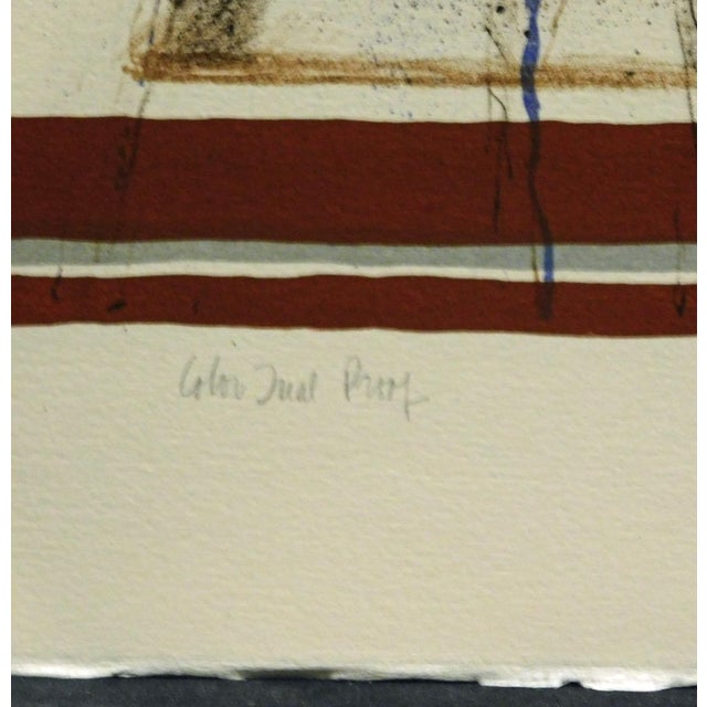 1990s "Gray Thunder Eagle" Larry Fodor Hand-Signed and Numbered Print For Sale - Image 9 of 9