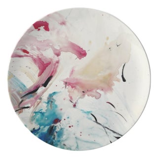 Limited Edition "Love Liberates" Fine Bone China Plate No. 6 by Fanyu Lin For Sale