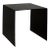 NOIR Yves Side Table in Black Metal - Medium For Sale