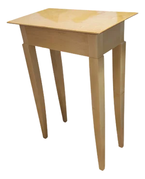 Curley Maple Side Table