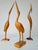 Mid-Century Crane Sculptures, 1960s, Beech, Set of 3 For Sale - Image 3 of 9
