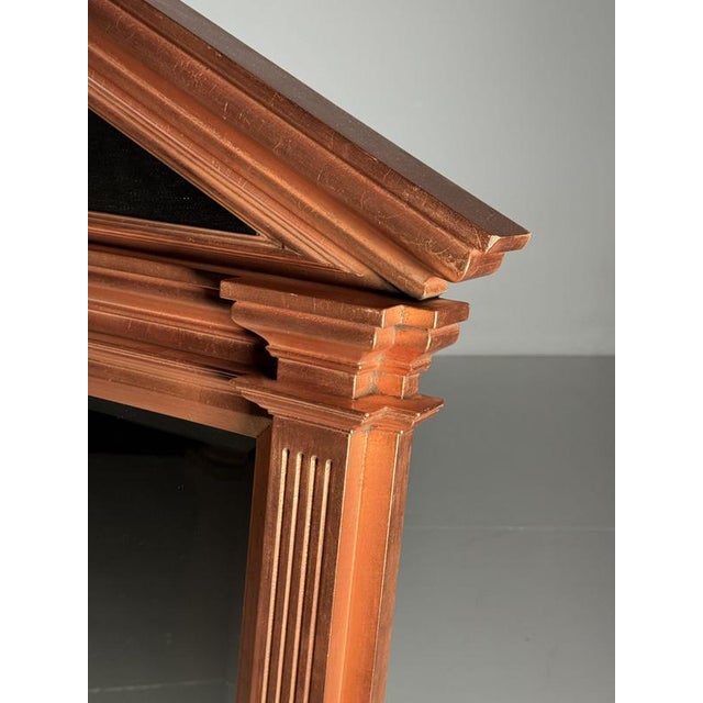 Neoclassical Mirror in Copper-Colored For Sale - Image 16 of 18