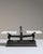 Circa 1900 French Black Cast Iron and White Marble Balance Scale With Scrolled Column For Sale In Greensboro - Image 6 of 7