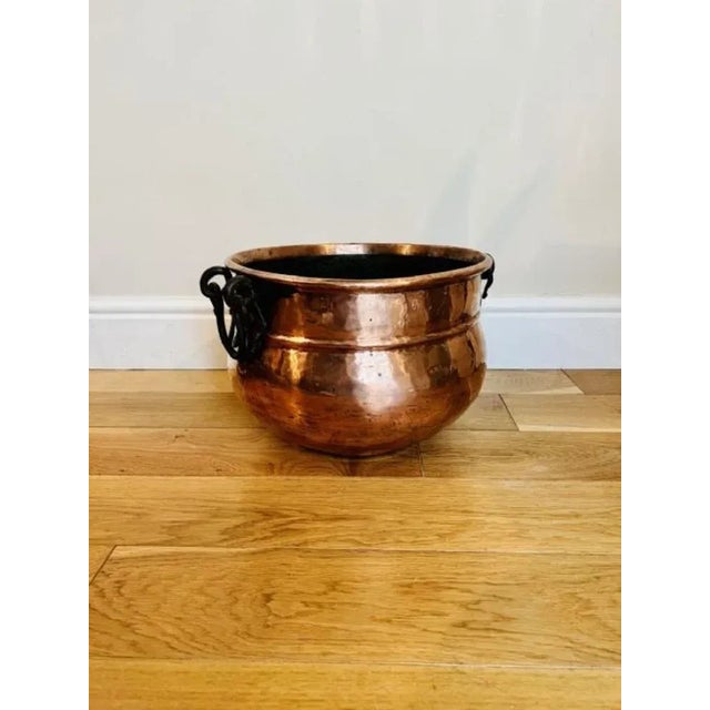 George III Copper Pot, 1800s For Sale - Image 4 of 7