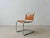 Cantilever Chair with Cognac Leather Covering For Sale - Image 11 of 18