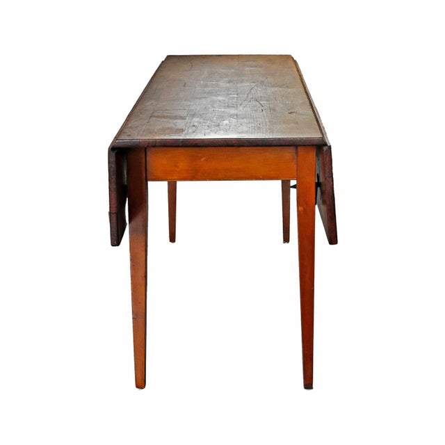 Metal Harvest Table by Townshend in Vermont For Sale - Image 7 of 11