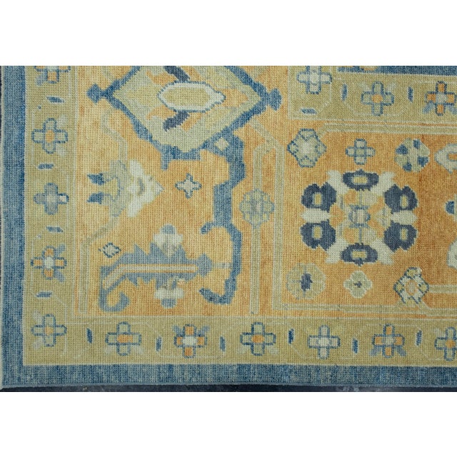 Turkish Oushak Rug 14'2" x 20'4" #18654 For Sale - Image 4 of 8