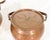 Two fine handmade copper holders with lit, signed, circa 1750 H. 19-22 Dia. 22-23 cm H. 7.4-8.6 Dia. 8.6-9 in