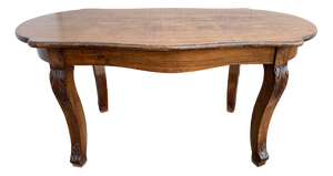 Early Walnut Dining Table, 1890s