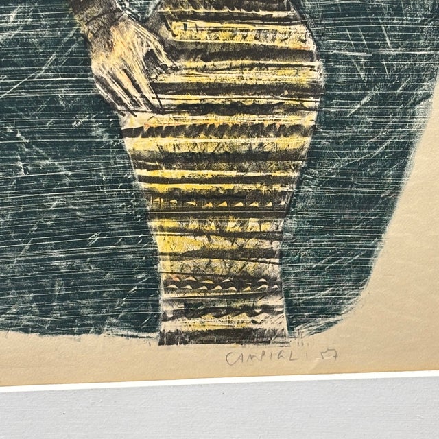 Massimo Campigli, Figures of Women, 1957, Lithograph For Sale - Image 7 of 15