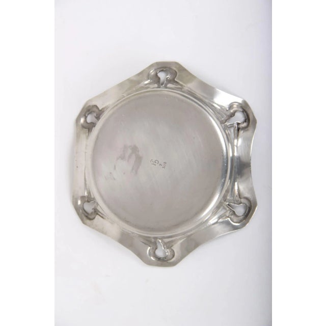 Antique Metal 103 Dish from Hertz & Ballin, 1920s For Sale - Image 4 of 6