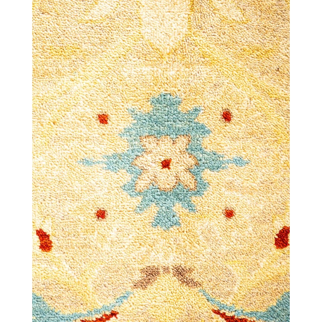Traditional Eclectic, One-of-a-Kind Hand-Knotted Area Rug - Beige, 8' 1" x 10' 4" For Sale - Image 3 of 8
