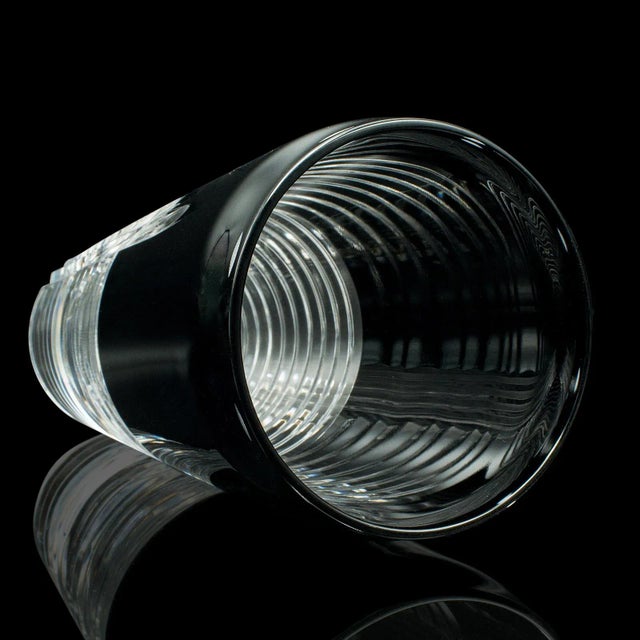 1970s Modern Vintage Decorative Vase, French, Art Glass, Flower Jar, Late 20th Century For Sale - Image 9 of 10