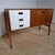 Wood Vintage Teak Sideboard with White Drawers, 1960s For Sale - Image 7 of 8