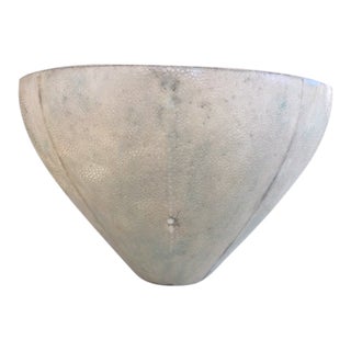 Late 20th Century R & Y Augousti Shagreen Bowl For Sale