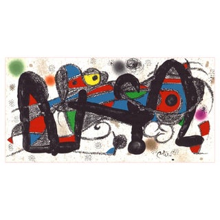 Joan Miró, Miro Sculptor, Portugal, 1974, Lithograph For Sale
