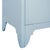 Not Yet Made - Made To Order Matthew Izzo Home Grace Light Blue Four Door Buffet With Brass Tassel Door Pulls For Sale - Image 5 of 8