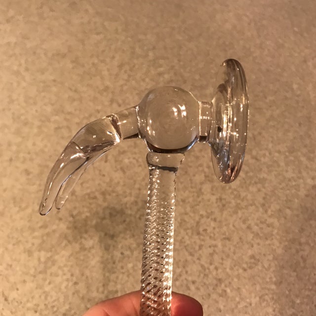 Hand Blown Art Glass Hammer Chairish