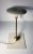 M.G. Wheeler Mid Century Flying Saucer Sight Light Desk Lamp in White by MG Wheeler For Sale - Image 4 of 6