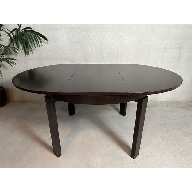 Wood Vintage Adjustable Dining Table, 1970s For Sale - Image 7 of 16