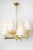 1970s Sputnik Chandelier with Opal Glasses from Kaiser, Germany, 1970s For Sale - Image 5 of 13