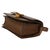 Animal Skin Brown Smooth Leather Small Box Bag For Sale - Image 7 of 8