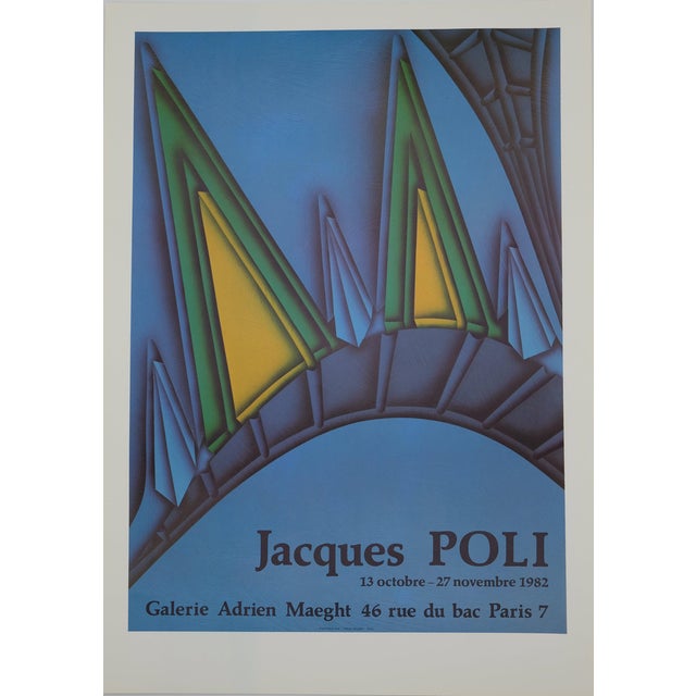 Chrysler Building, New York Poster after Jacques Poli For Sale