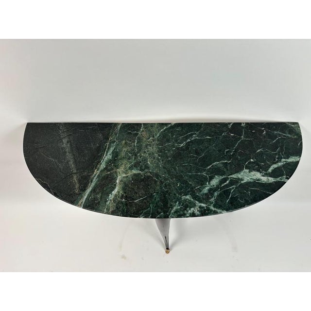Mid-Century Wodden Console in the style of Paolo Buffa, Italy, 1950s For Sale - Image 6 of 11