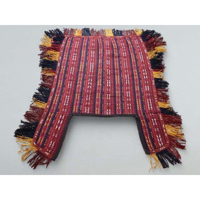 Vintage Handwoven Kilim Horse Cover Blanket, 1920s For Sale - Image 6 of 18