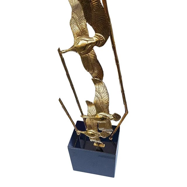 Mid-Century Flock of Birds Sculptural Floor Lamp For Sale - Image 5 of 7