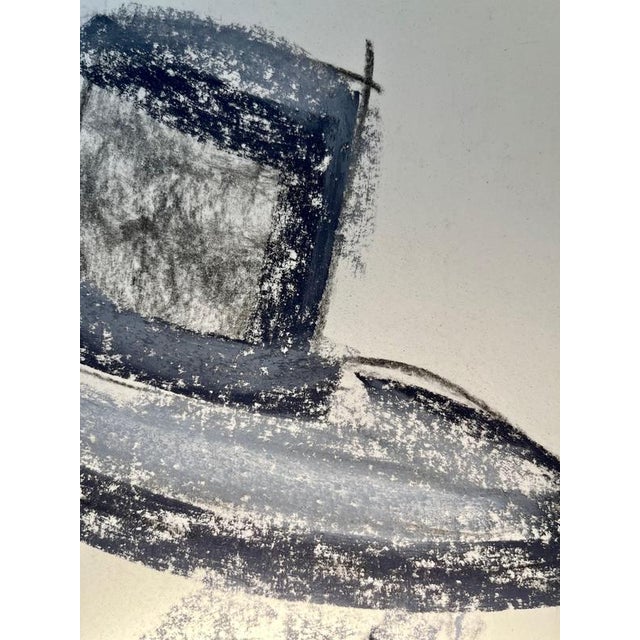 Gilbert Pauli, Lady Portrait, 1990, Pastel on Paper For Sale - Image 3 of 10