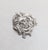 Napier Vintage 1970s Signed Napier Rhodium Plated "Coral" Brooch For Sale - Image 4 of 7