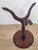 Vintage Wine Tripod Table Piecrust Scalloped Edge English 1950 Postage Available For Sale - Image 16 of 18