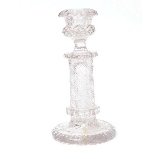 William IV Heavy Leaded Candlesticks - a Pair For Sale - Image 4 of 11