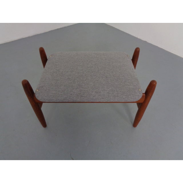 Teak Stool or Ottoman by Hans Olsen for Frem Røjle, Denmark, 1960s For Sale - Image 10 of 13