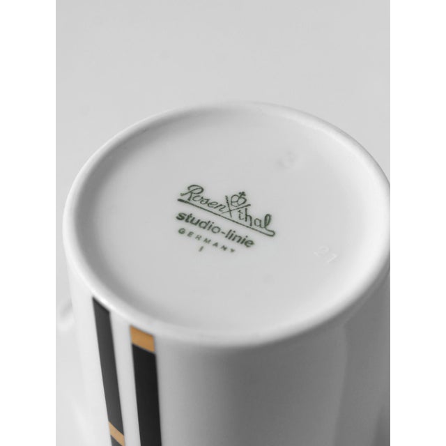 Cupola Porcelain Creamer by Mario Bellini for Rosenthal, 1985 For Sale - Image 3 of 5