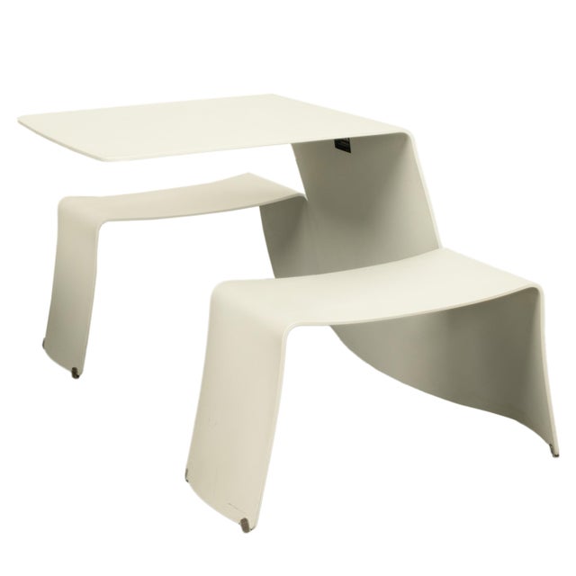 Postmodern Post Modern Picnik Dining Table Seating by Xavier Lust Dirk Wynants for Extremis For Sale - Image 3 of 16
