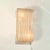 2020s Pair of Hand-Blown Undulating Reeded Murano Glass Sconces With Brass Fittings For Sale - Image 5 of 18