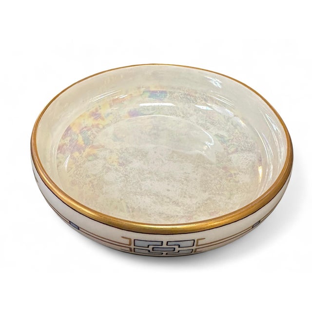 Art Deco 8-Piece Porcelain Art Deco Grouping, Various Makers, Signed J. Gray 1915-1922 For Sale - Image 3 of 12