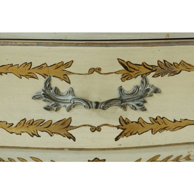 Venetian Paint Decorated Nightstands - a Pair For Sale - Image 9 of 13