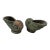 Terracotta Shell Planters a Pair For Sale