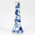 Set of 4 Chinese Export Blue & White Canton Porcelain Candlesticks For Sale - Image 12 of 18