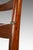 Rare MCM Single Dining / Desk Chair in Solid Teak & Original Leather Upholstery Attributed to Yngve Ekström for Gemla Diö, Sweden, C. 1950s For Sale - Image 17 of 18