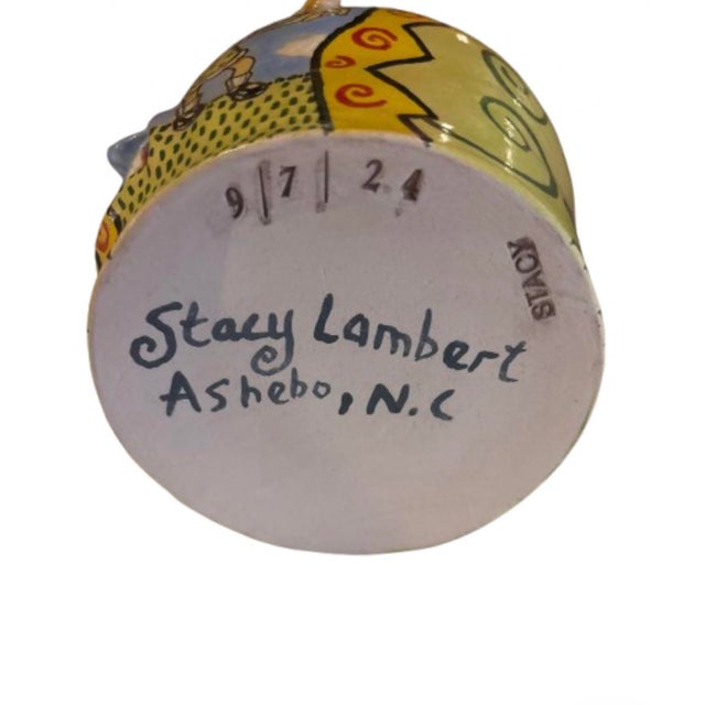 Face Jug by Stacy Lambert Ashebo, Nc For Sale In Louisville - Image 6 of 6