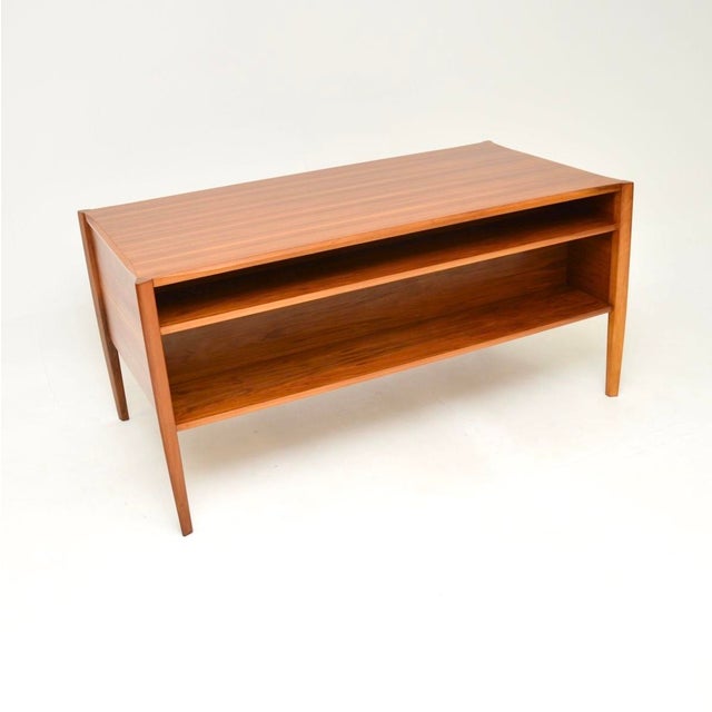 Vintage Executive Desk in Walnut by Wilhelm Renz, 1960 For Sale - Image 6 of 14